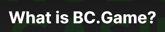 BC Game Revolutionizing the Online Casino Experience